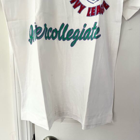 Cherokee Vintage Ivy League World Class Crest Intercollegiate Graphic Tee Medium - Picture 4 of 7